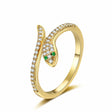 The opening is adjustable. / Gold