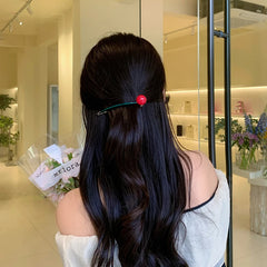 Sweet Cute Fashion Ball Candy Color Hair Clips for Girls Elegant Trendy Bobby Pins for Women Ladies Hair Accessories Stylish