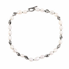 Fashion Elegant Freshwater Pearl Sweet Necklaces for Girls 18K Gold Luxury Jewelry for Women Ladies Accessories Wholesale Bulk