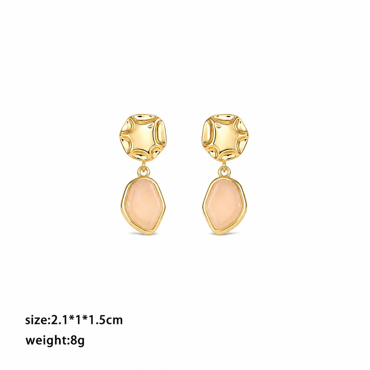 Fashion Copper Crystal Sweet Vintage Drop Earrings for Girls Sweet Jewelry for Women Ladies Wholesale China Manufacturer Bulk