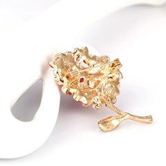 Fashion Elegant Flowers Floral Sweet Brooches for Girls Stylish Trendy Pin Jewelry for Women Ladies Accessories Chinese Supplier