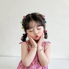 Mini Simple Minimalistic Plastic Hair Claw Clips Solid Color Fashion Hair Clutches for Baby Girls Kids Hair Accessories Stock