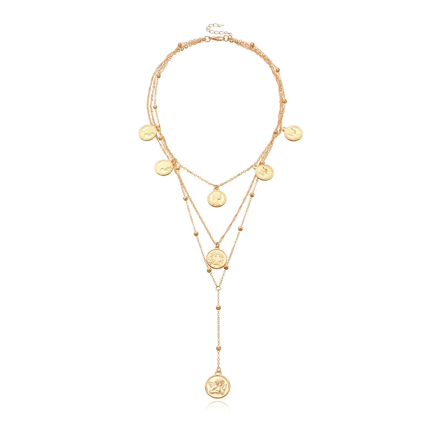 Fashion Simple Minimalistic Body Chain Necklaces for Girls Elegant Trendy Glamorous Jewellry for Women Ladies Accessories