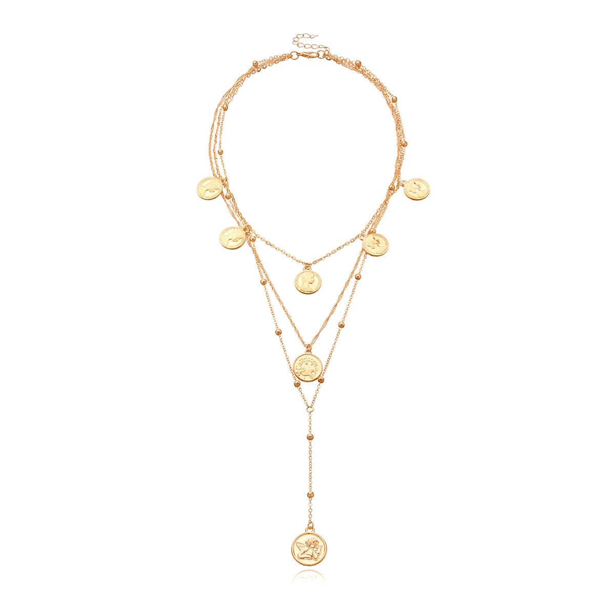 Fashion Simple Minimalistic Body Chain Necklaces for Girls Elegant Trendy Glamorous Jewellry for Women Ladies Accessories