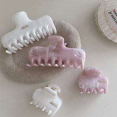Fashion Chic Elegant Simple Solid Color Hair Claw Clips for Girls Sweet Trendy Claws for Women Ladies Hair Accessories in Stock