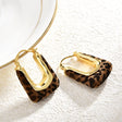 Brown Leopard Print