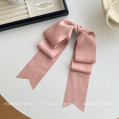 Elegant Princess Bridal Style Bowknot Hair Snap Clip Alloy Material for Party Women Ladies Sweet Exaggerated Hair Accessories