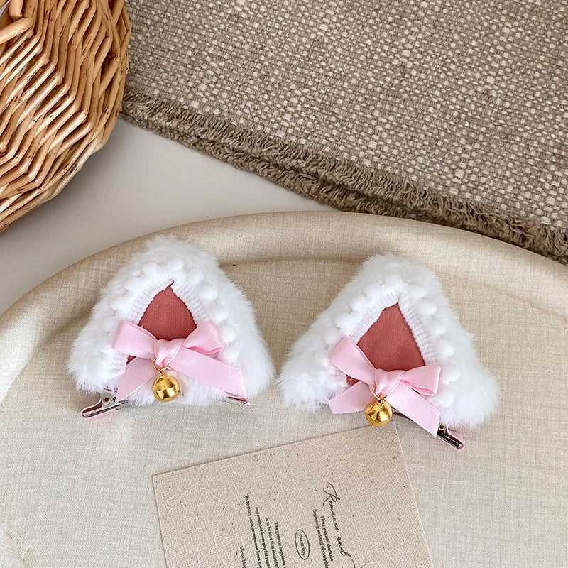 Sweet Cute Princess Style Hair Clips for Baby Girls Animals Bunny Cat Cartoon Alligators for Kids Children Hair Band Accessories