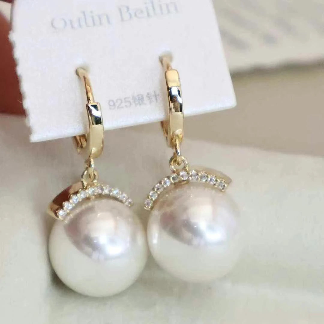 Fashion Elegant Glamorous Drop Earrings for Girls Luxury Refined Jewelry for Women Ladies Accessories Wholesale Chinese Supplier