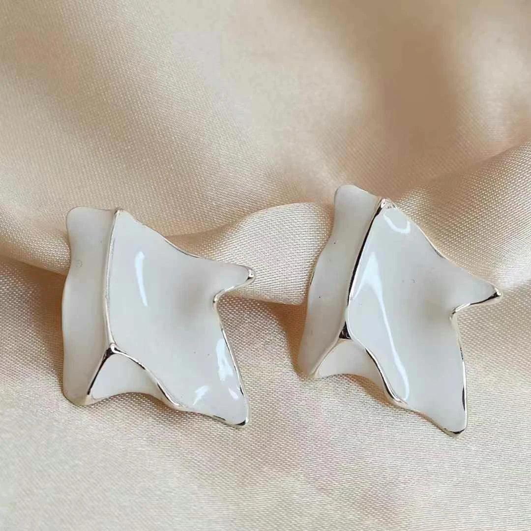 Women Creative Design Irregular Shape Medium Drop Earring Fashion Elegant Luxurious Wholesale Jewelry Accessories for Holiday