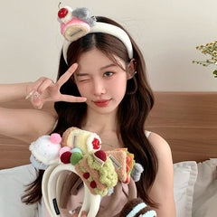 2025 Hot Sale Cute Cake Cherry Head Band for Girls Kids Fashion Stylish Trendy Hair Band for Women Ladies Hair Accessories