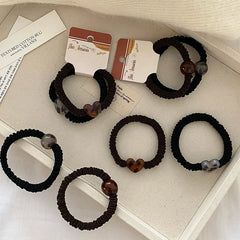 Fashion High Elastic Simple Scrunchies for Girls Classic Durable Hair Ties for Women Ladies Femme Hair Accessories in Stock