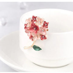 Fashion Elegant Flowers Floral Sweet Brooches for Girls Stylish Trendy Pin Jewelry for Women Ladies Accessories Chinese Supplier