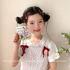 Sweet Cute Animals Fruit Hair Clips for Baby Girls Dot Fashion Kawaii Snap Clips for Kids Children Hair Accessories in Stock