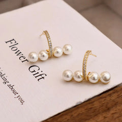 Women Hot Sale Creative Design Small Drop Earring Fashion Elegant Dainty Latest Wholesale Jewelry Accessories for Causal Office
