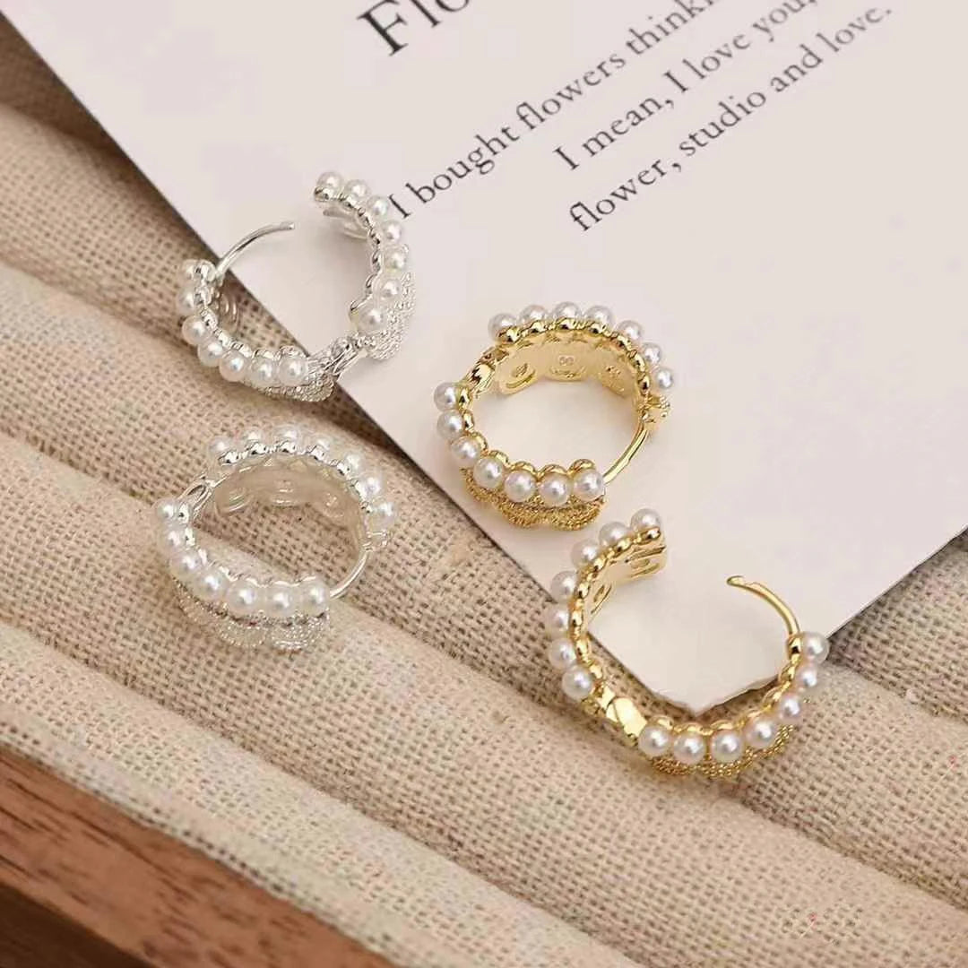 Female Leopard Print Rhinestone Decorative Medium Hoop Earring Fashion Elegant Glamorous Dainty Bulk Daily Jewelry Accessories