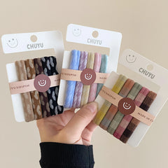 Classic Simple High Elastic Scrunchies for Baby Girls Minimalistic Fashion Hair Ties for Kids Children Hair Accessories in Stock