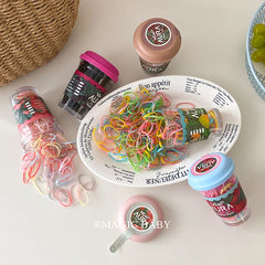 Colorful High Elastic Scrunchies for Baby Girls Stylish Trendy Hair Ties for Kids Fashionable Hair Accessories