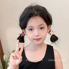 Simple Star Polka Dot Hair Clips for Baby Girls Fashion Cute Sweet Alligators for Kids Children Hair Accessories in Stock Chic