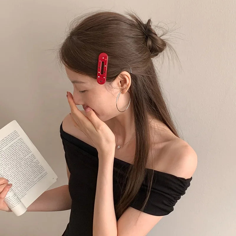 Girls High Quality Lightweight Simple Alligator Clips Glitter Sparking Elegant Chic Wholesale in Stock Hairpins Accessories