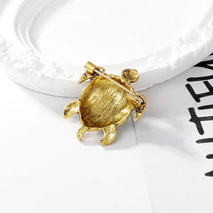 Fashion Animals Tortoise Sweet Brooches fot Girls OOTD Elegant Trendy Pins Jewelry for Women Ladies Accessories Chinese Supplier