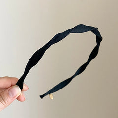 2025 Hot Sale Solid Color Thin Fashion Trendy Head Band for Girls Classic Stylish Hair Band for Women Ladies Hair Accessories