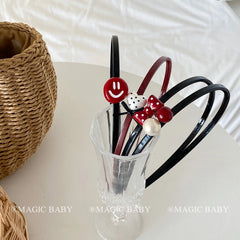 Minimalistic Heart Shaped Cute Sweet Head Bands for Baby Girls Chic Classic Hair Bands for Kids Hair Accessories in Stock