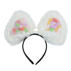 Large Oversize Exaggerated Bowknot Head Band for Girls Princess Style Cute Sweet Hair Band for Women Ladies Hair Accessories