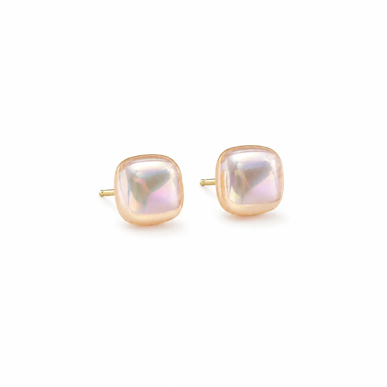 Fashion S925 Silver Minimalistic Sweet Stud Earrings for Girls Trendy Elegant Pearl Jewelry for Women Ladies Wholesale Bulk