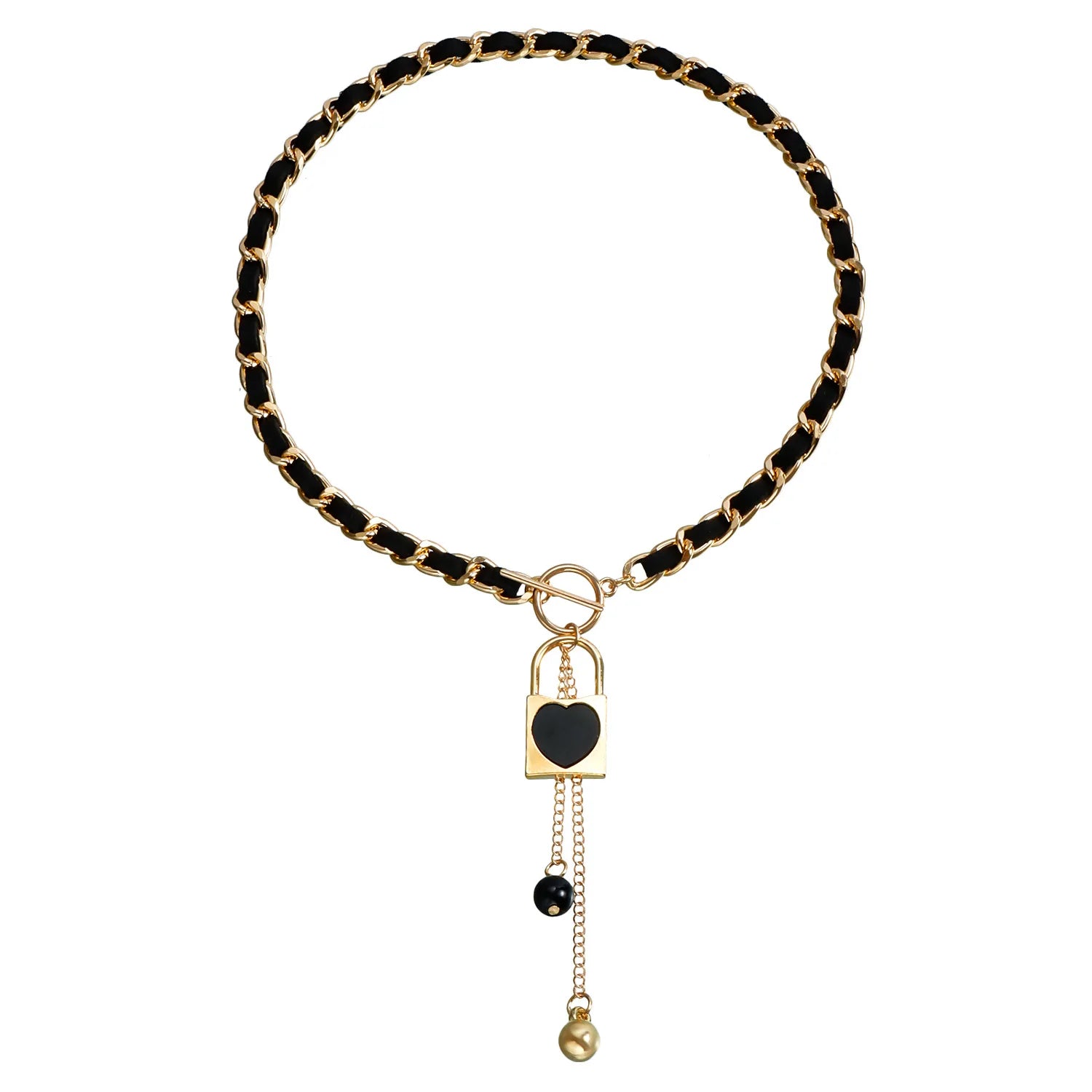 Fashion Heart Shaped Simple Minimalistic Necklaces for Girls Sweet Trendy Dainty Jewelry for Women Ladies Accessories Wholesale