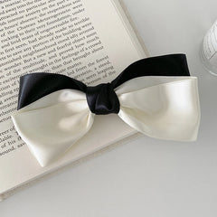 Elegant Graceful Bowknot Ribbon Hair Clips for Girls Princess French Style Barrettes for Women Ladies Hair Accessories in Stock