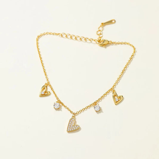 Fashion Simple Minimalistic Luxury Trendy Bracelets for Girls Chain Elegant Glamorous Jewellry for Women Ladies Accessories