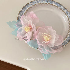 Fashion Vintage Flower Sweet Hair Clips for Girls Elegant Cute Stylish Alligator for Women Ladies Hair Accessories in Stock