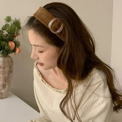 Women 2025 Hot Sale Lightweight Wide Headbands Fashion Elegant Vintage Bulk Order in Stock Hairband Accessories for Female Daily