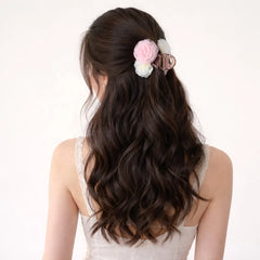 Fashion Sweet Flower Elegant Floral Hair Claw Clips for Girls Elegant Cute Hair Accessories for Women Ladies Chinese Supplier