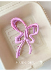 Candy Color Fashion Cute Sweet Hair Claw Clips for Girls Butterfly Kawaii Haarspange Clutch for Women Ladies Hair Accessories