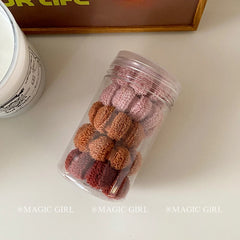 Brand New Simple Solid Color High Elastic Scunchies for Girls Stylish Sporty Style Hair Ties for Women Ladies Hair Accessories