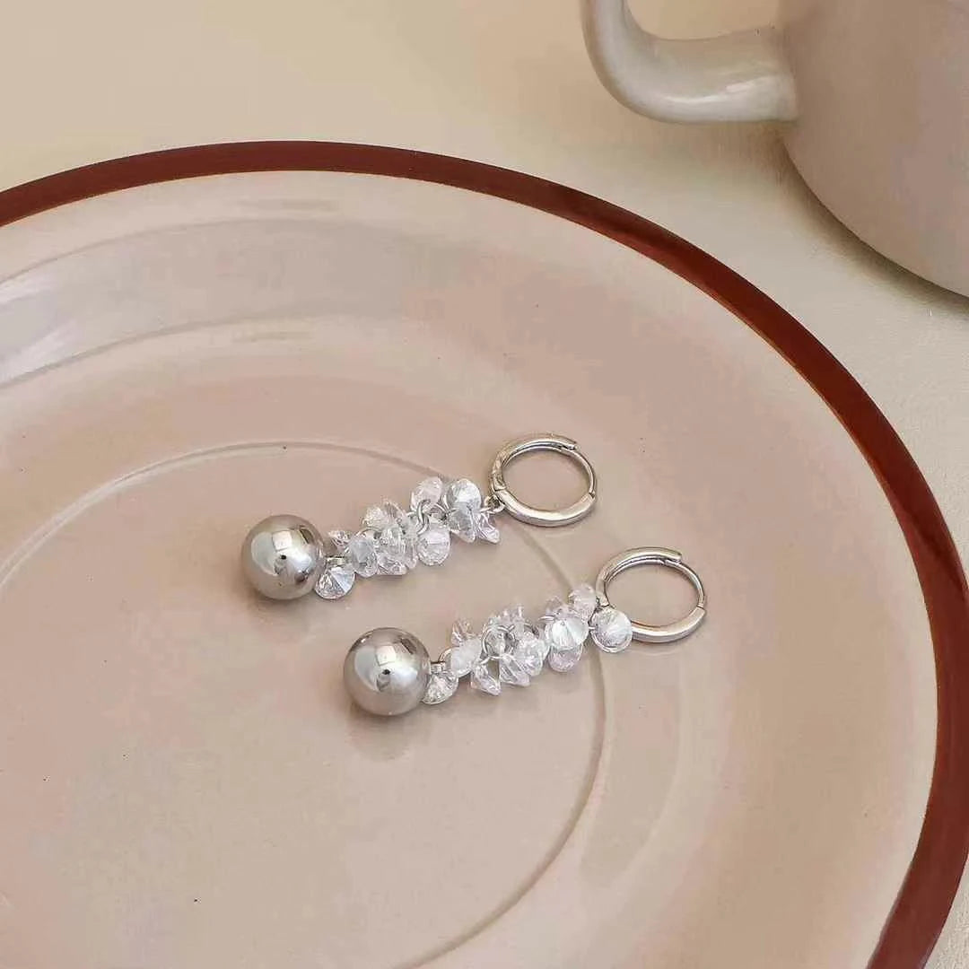 Fashion Elegant Bold Luxury Imitation Pearl Drop Earrings for Girls Sweet SImple Trendy Jewelry for Women Ladies Accessories