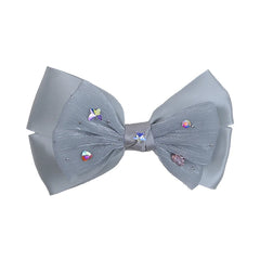 Solid Color Glitter Classic Bowknot Hair Clips for Baby Girls Simple Cute Alligators for Kids Children Hair Accessories in Stock