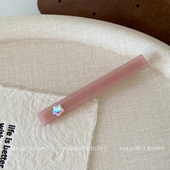 Glitter Solid Color Elegant Hair Clips for Girls Lustrous Fashion Trendy Graceful Chic Alligator for Women Hair Accessories