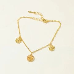 Fashion Refined Charms Elegant Bracelets for Girls Chain Glamorous Art Deco Jewellry for Women Ladies Accessories Bijuterias