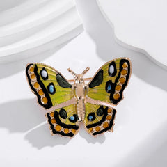 Fashion Dainty Butterfly Animals Elegant Brooches for Girls Stylish Luxury Bold Pins Jewelry for Women Ladies Accessories