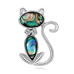 Fashion Sweet Retro Vintage Cat Cute Brooches for Girls Puppy Stylish Pins Jewelry for Women Ladies Accessories Chinese Supplier