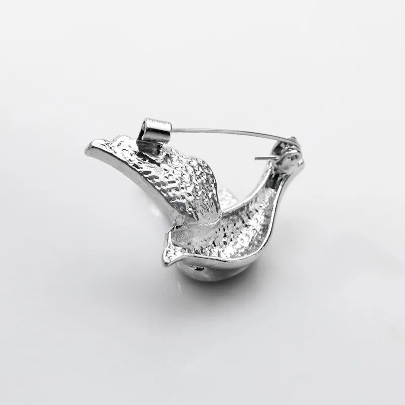 Fashion Sweet Dainty Bird Animals Brooches for Girls Glamorous Cute Pins Jewelry for Women Ladies Accessories Wholesale Chic