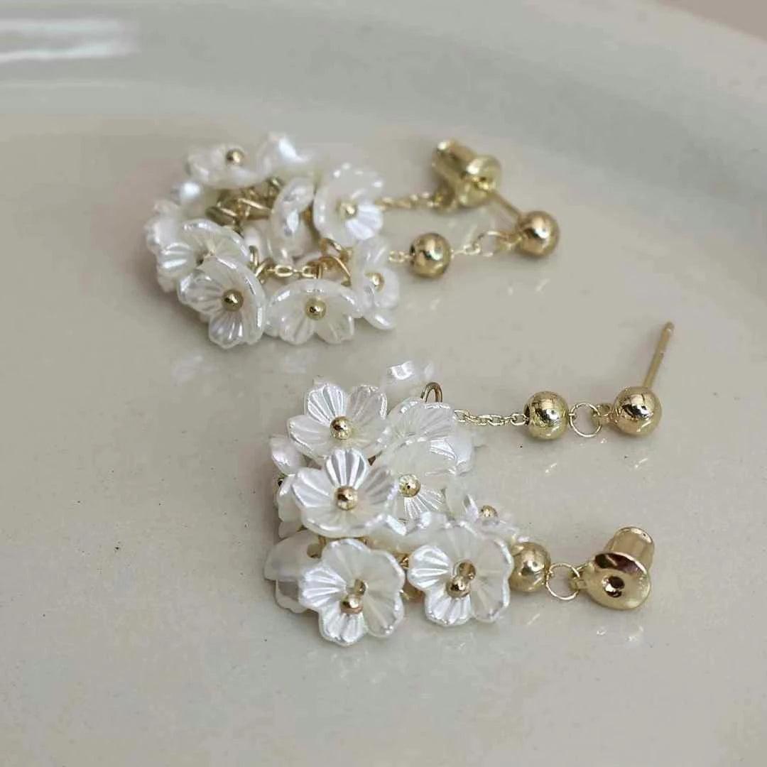 Ladies Creative Design Rhinestone Imitation Pearl Drop Earring Affordable Fashion Elegant Dainty High Quality Jewelry Accessory