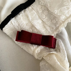 Fashion Solid Color Red Simple Hair Clips for Girls Sweet Trendy Elegant Alligators for Women Ladies Hair Accessories in Stock