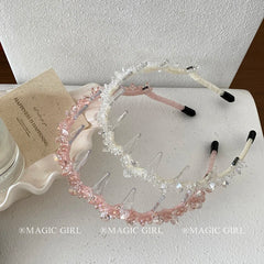 Luxurious Fashion Glitter Headband for Women Chic Stylish Hair Accessory for Girls Stock Available