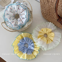 Women Hair Ties Fabric Durable Elastic Customized in Stock Scrunchies Girly Aesthetic Stunning Hair Accessories for Daily Use