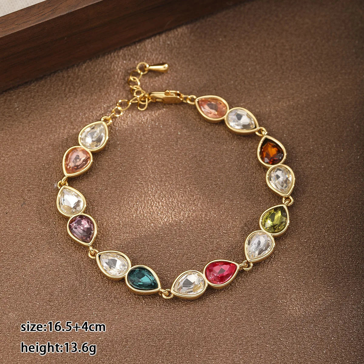 Fashion Glitter Crystal Bracelets for Girls Sweet Elegant Jewelry for Women Ladies Wholesale China Manufacturer Factory Bulk