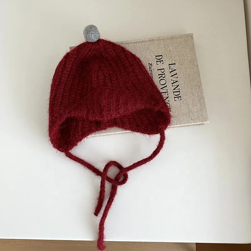 Solid Color Festival Fashion Gloves Hair Band for Baby Girls Cute Sweet Head Band Hat for Kids Children Hair Accessories Chic